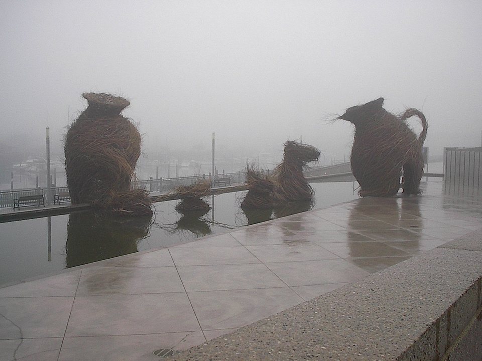 Tacoma, WA: Out Door Sculpture at the Museum of Galss