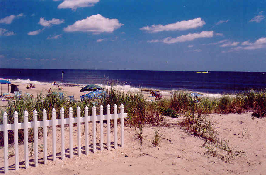 Long Branch, NJ: Beach taken from Ocean Promenade