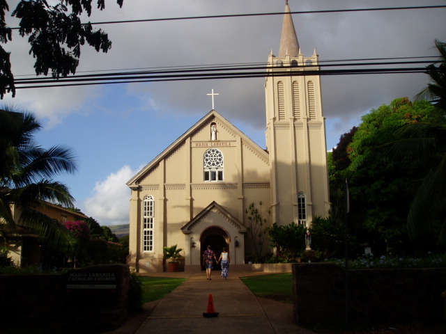 Lahaina, HI : church in lahaina photo, picture, image (Hawaii) at city ...