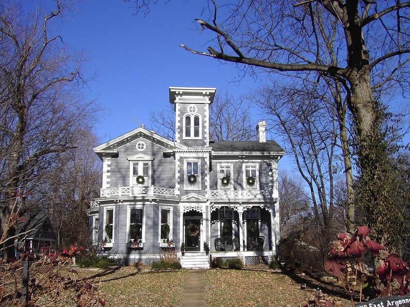 Kirkwood, MO: Kirkwood Missouri - Argonne Avenue- 1860 House