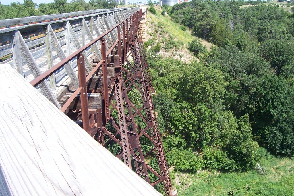 Long Pine, NE: Steel Bridge