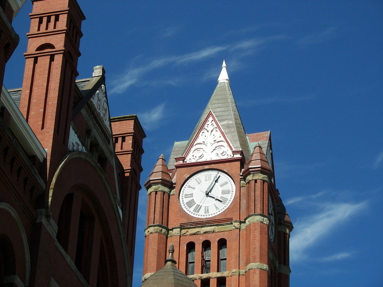 Port Townsend, WA: Historic Clock Tower in Port Townsend