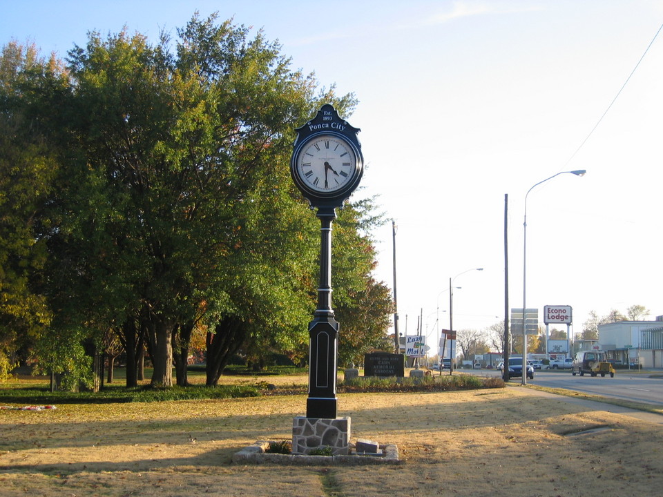 Ponca City, OK: Centennial clock