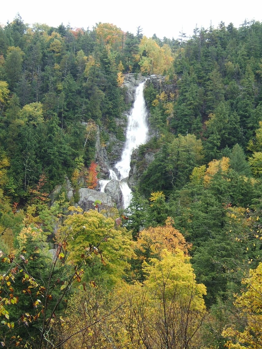 Keene, NY: Waterfall in the Keene Valley, Keene NY