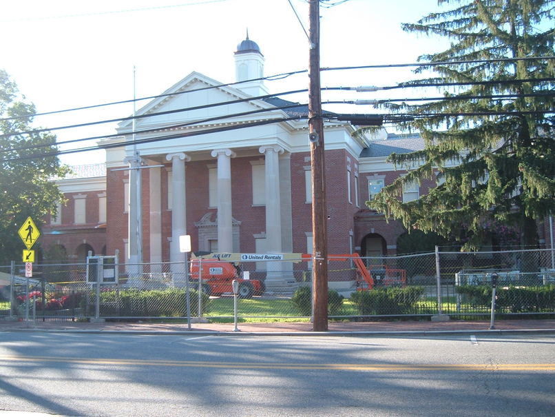 Upper Marlboro, MD: Historic Courthouse Under Construction