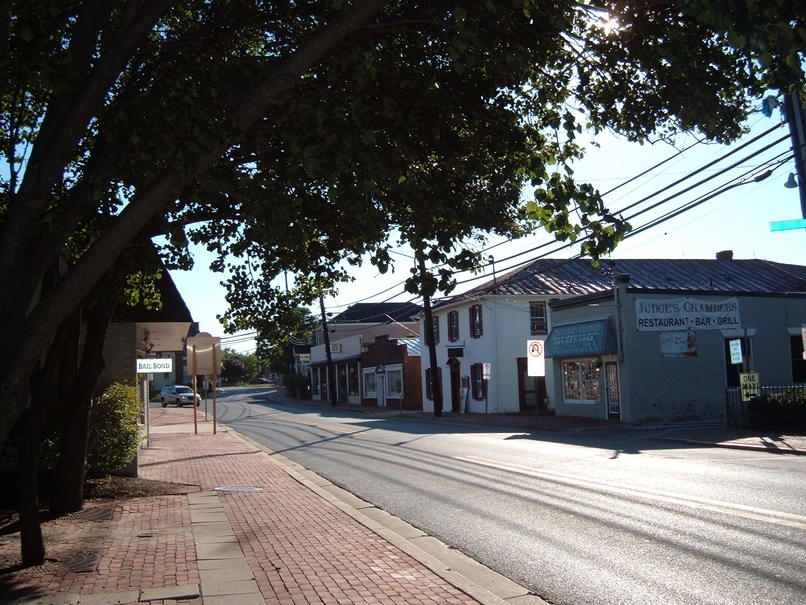Upper Marlboro, MD: View of Main Street