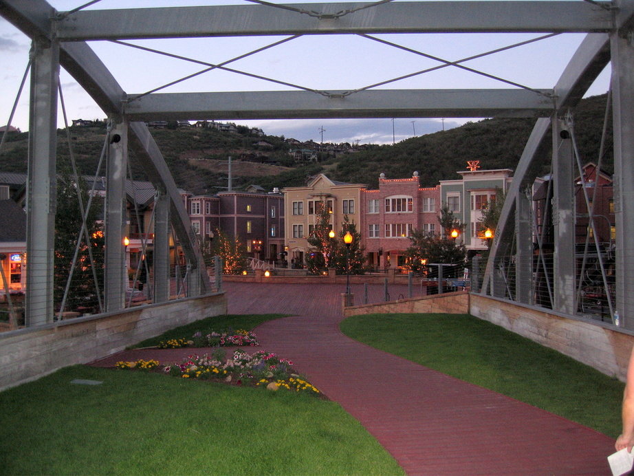 Park City, UT: The Town Bridge - Summer Twilight