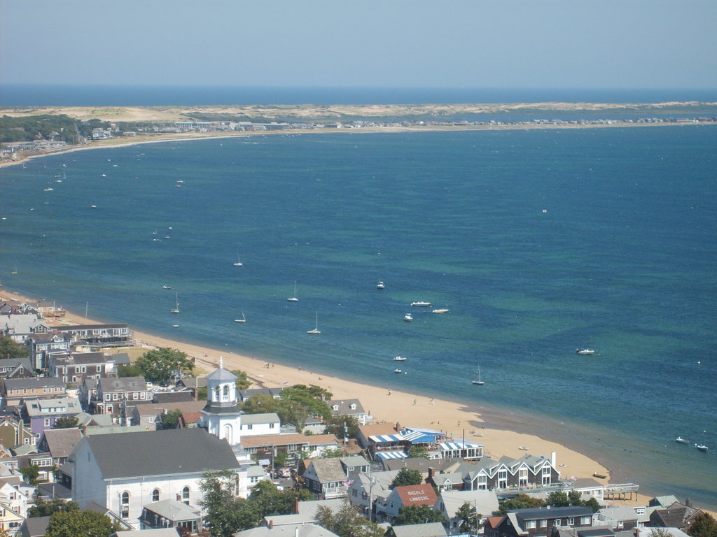 Provincetown, MA : Provincetown from the Pilgrim's Monument photo ...