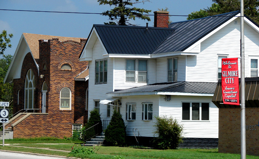 Gilmore City, IA This photograph serves as immutable proof that life