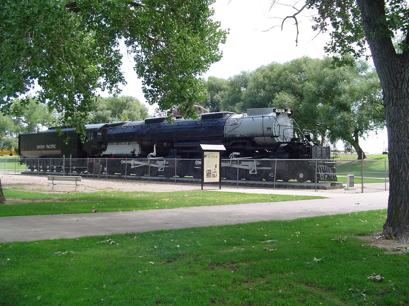 Cheyenne, WY: "BIG BOY" Steam Locomotive, Holliday Park