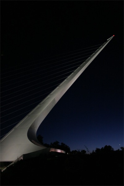 Redding, CA: Sundial Bridge - No time