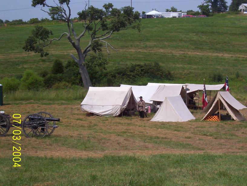 Gettysburg, PA: Gettysburg Reenactment, 2004