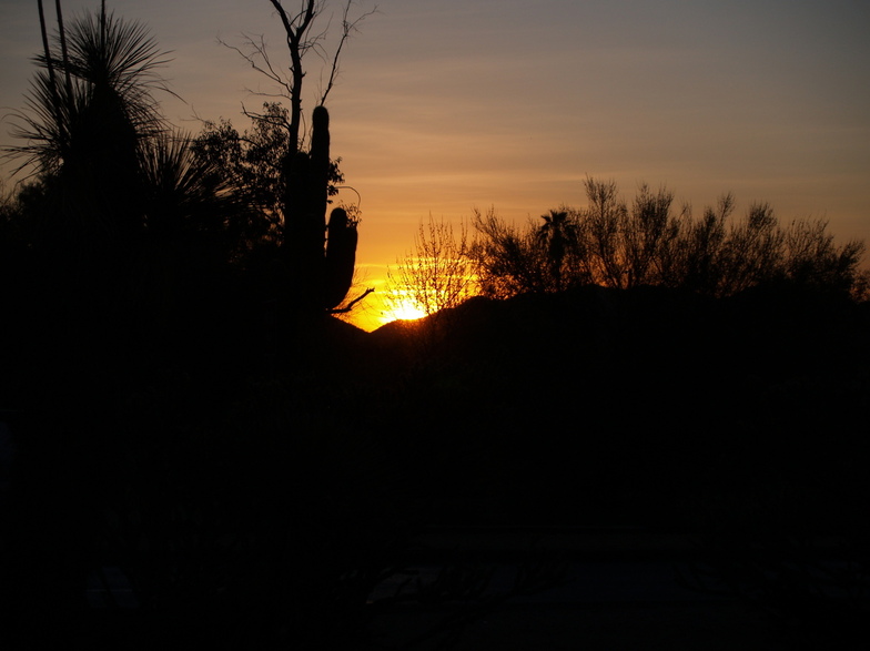 Carefree, AZ: Carefree Sunset