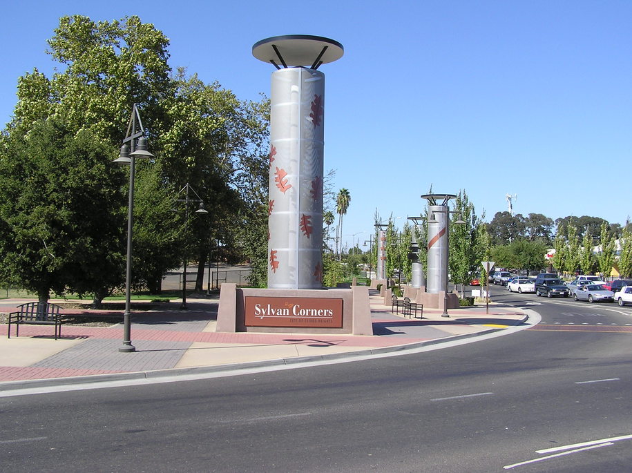 Citrus Heights, CA: Sylvan Corners at Auburn Blvd., Old Auburn Rd., & Sylvan Rd.