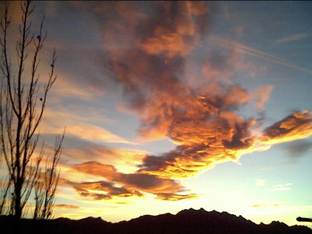 Deming, NM: Sunset in Deming, NM