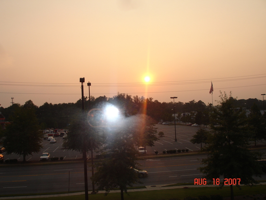 Kennesaw, GA: Dusk in Kennesaw