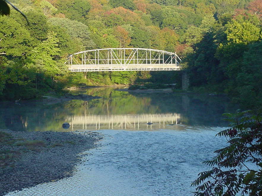 Canton, CT: Farmington River at Town Bridge Road