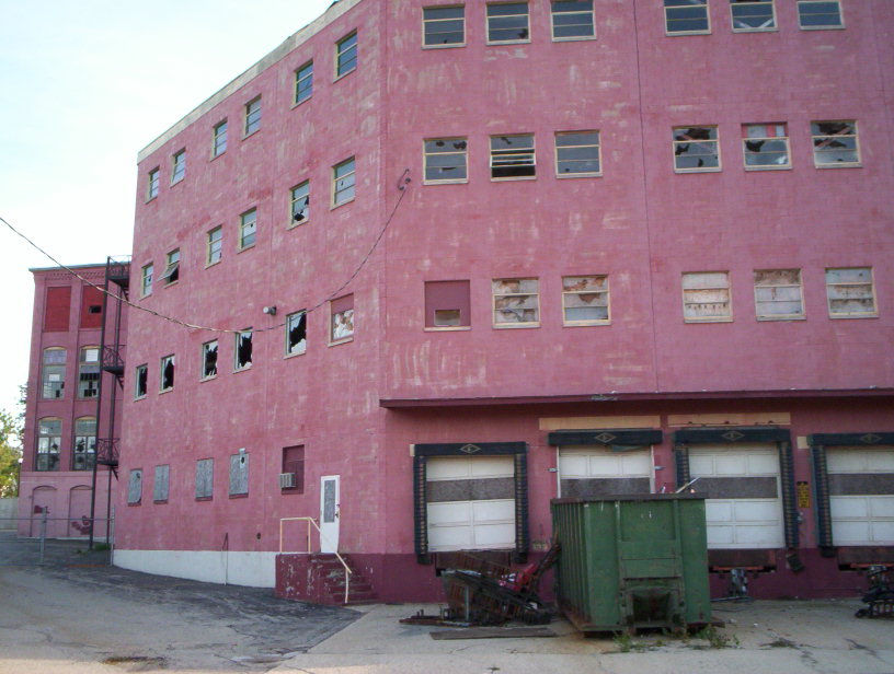 Belding, MI: Factory on Main St.