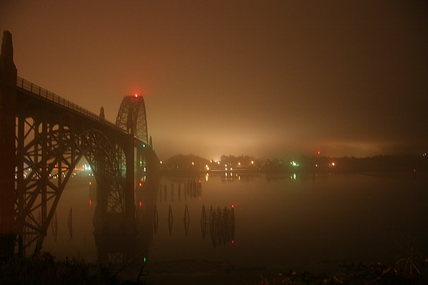 Newport, OR: Newport Bay Bridge - Newport, Oregon