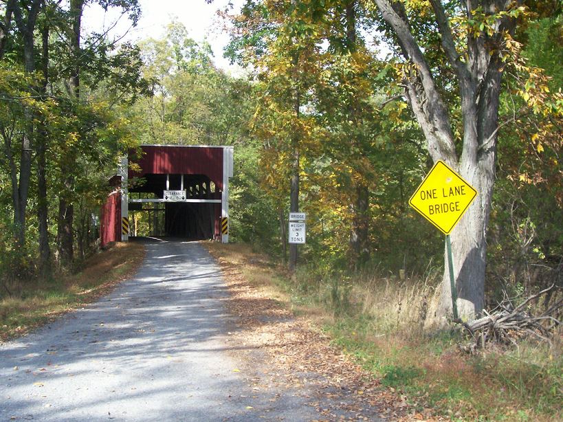 Danville, PA: Covered Bridge on Keefer Mill Road