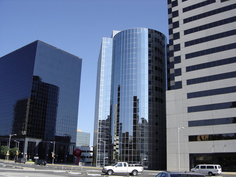 Midland, TX: Downtown buildings