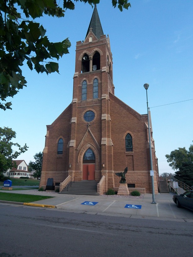 Albion, NE: St. Michaels Catholic Church - built 1906