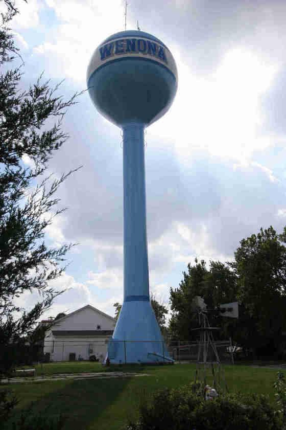 Wenona, IL: Wenona Water Tower
