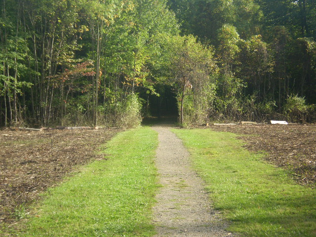 Middleburg Heights, OH: Natural doorway at Lake Isaac Waterfowl Sanctuary