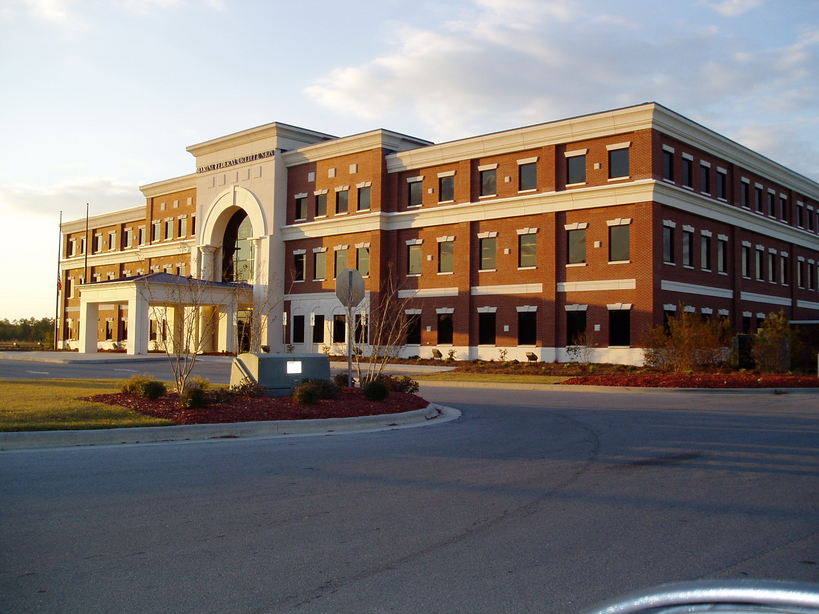 Jacksonville, NC: Marine Federal Credit Union building- Jacksonville, NC
