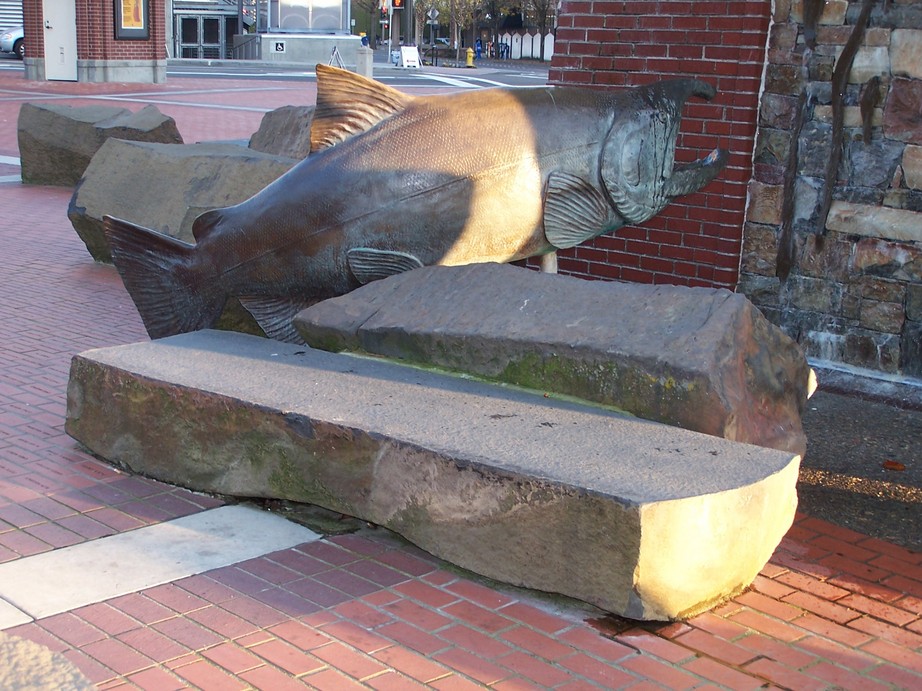 Vancouver, WA: Bench at Esther Short Park