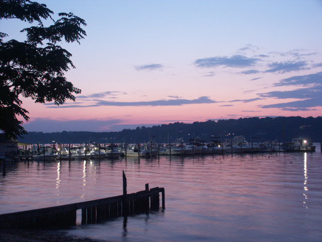 Rumson, NJ: Sunset on the Navesink River