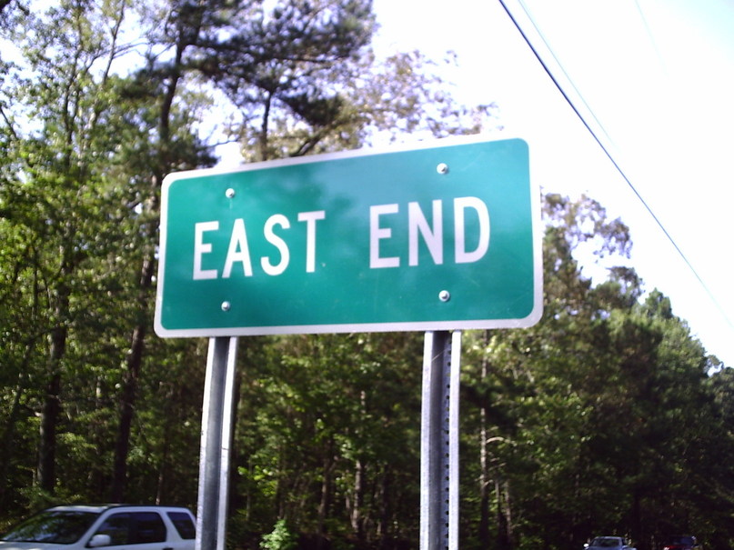 East End, AR: East End, Arkansas welcome sign