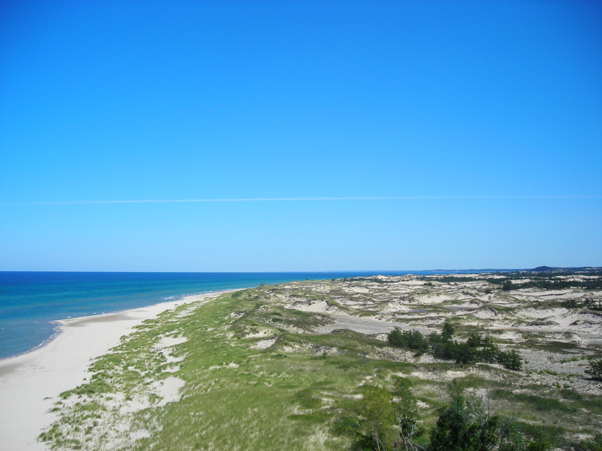 Ludington, MI: View from Big Sable Lighthhouse