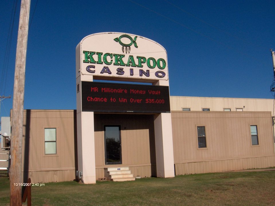 kickapoo casino shawnee