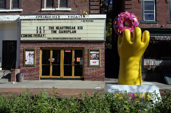 Springfield, VT: Site Of the Simpson Movie Premiere...