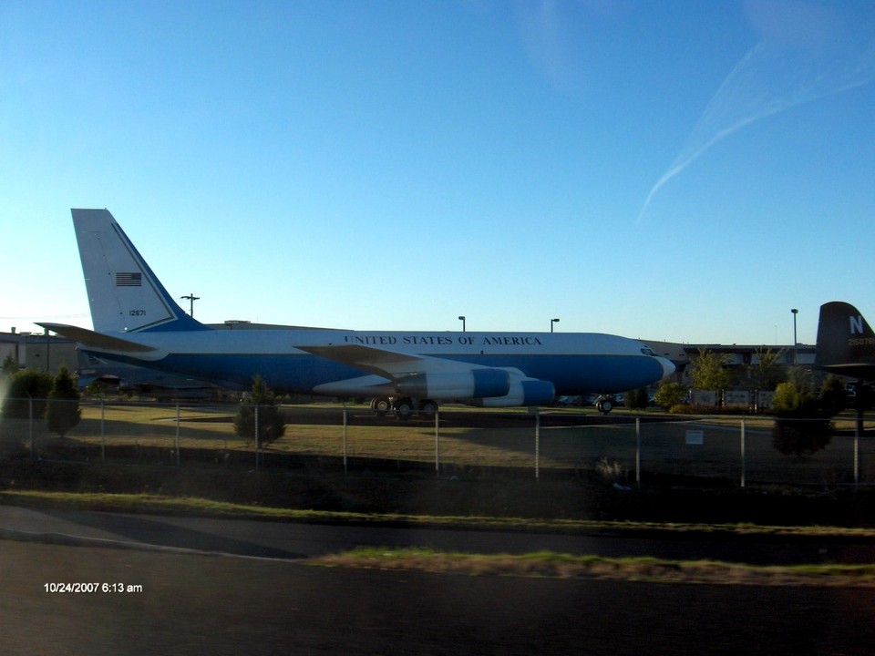 Oklahoma City, OK: Planes on display at Tinker Air Force Base