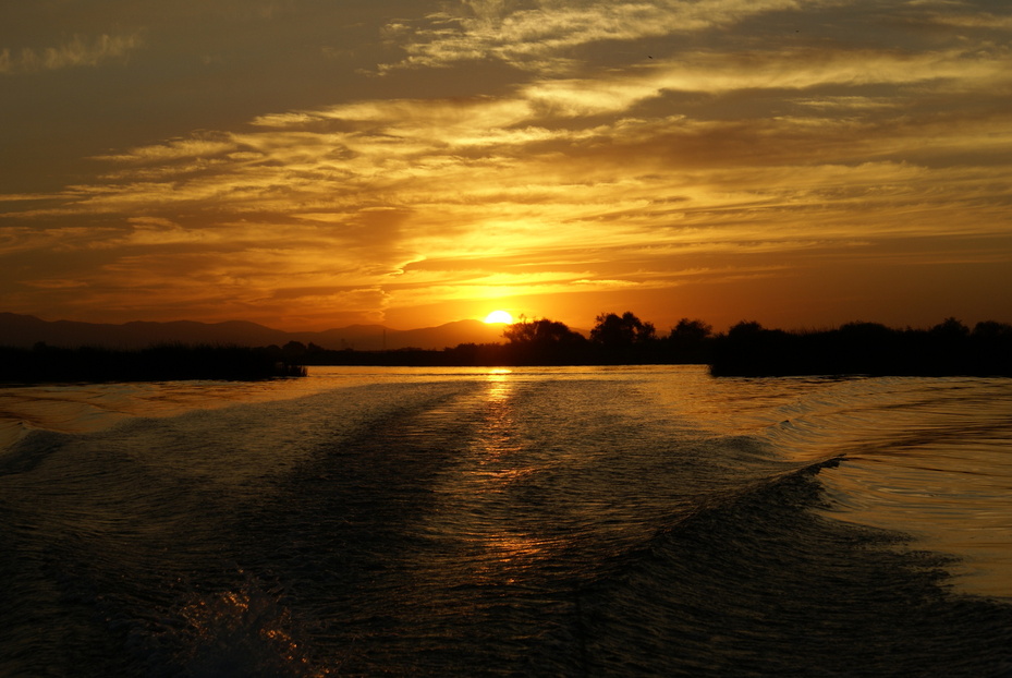 Bethel Island, CA Sunset on Franks Tract photo, picture, image