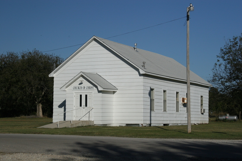 Byars, OK: Small Church in Byars