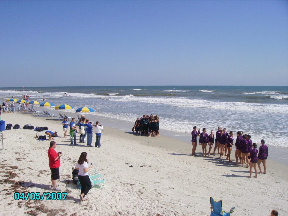 Daytona Beach, FL: National Cheer Competition 2007 Behind Bandshell