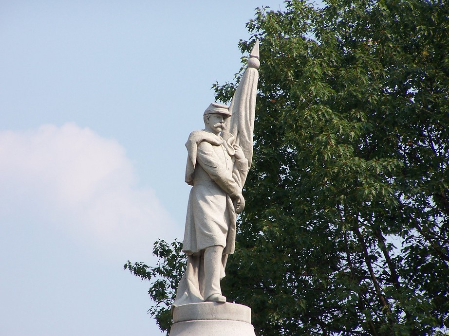 Towanda, PA: Civil War Memorial at Courthouse