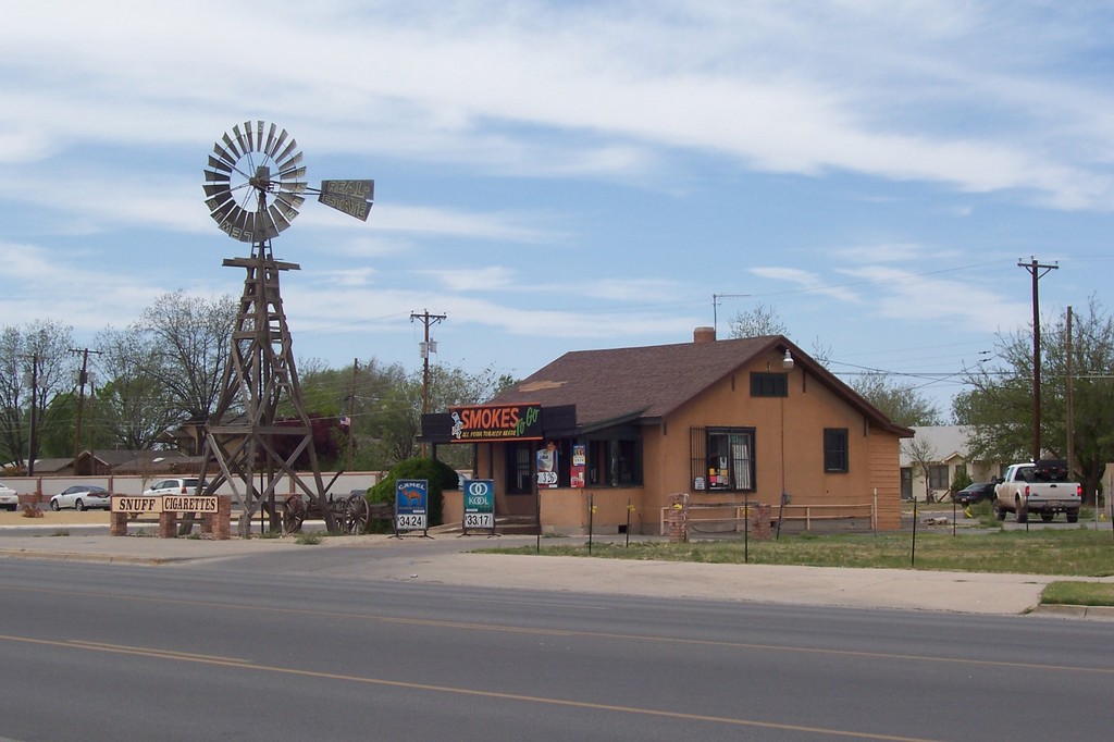 Artesia, NM: Smoke Shop - Looking North, April 2007