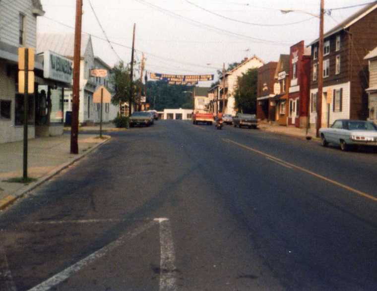 New Egypt, NJ: Main Street New Egypt 1981