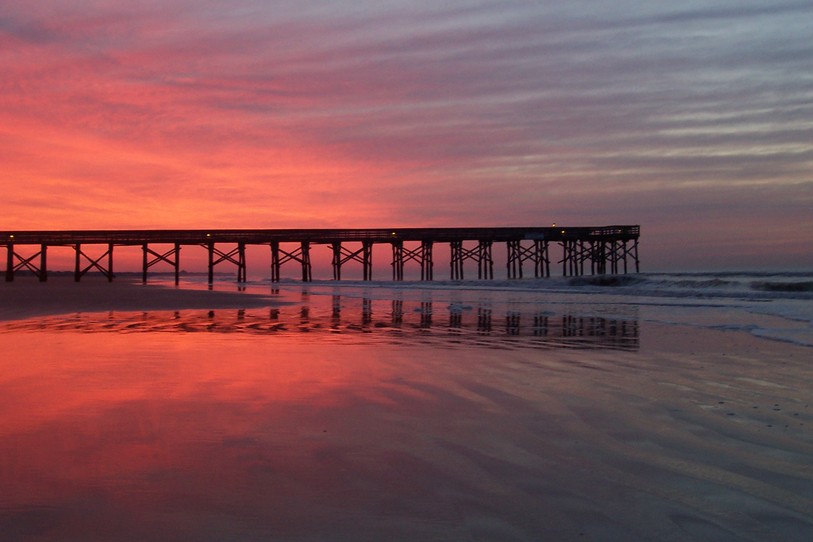 Isle of Palms, SC : iop pier photo, picture, image (South Carolina) at ...
