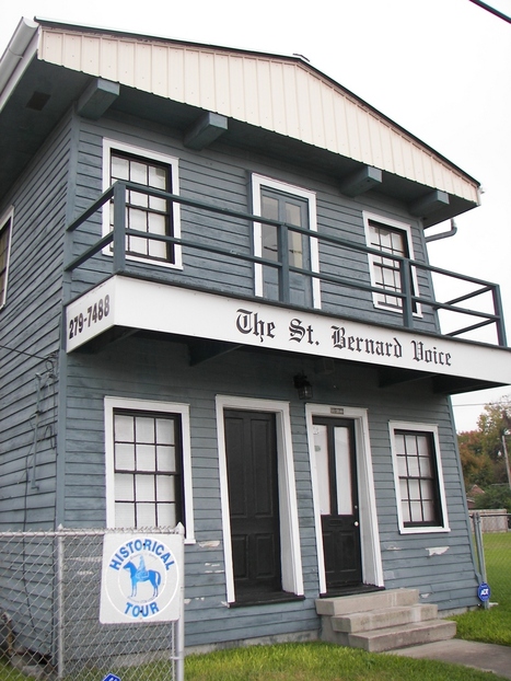 Arabi, LA: The St. Bernard Voice. this building is 100 years old and still running the local paper