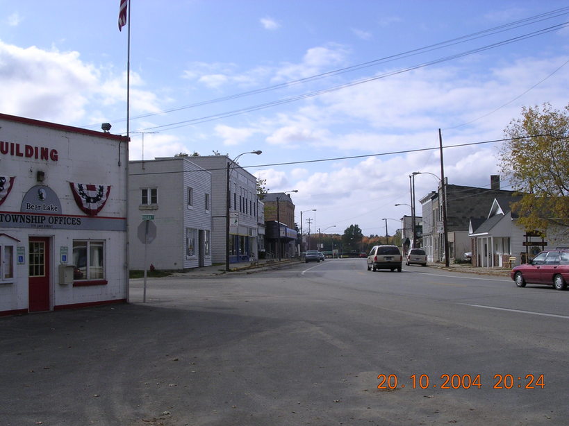 Bear Lake, MI: Mainstreet of Bear Lake, Michigan