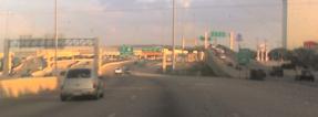 San Antonio, TX: Approaching IH 10 and 410 Interchange