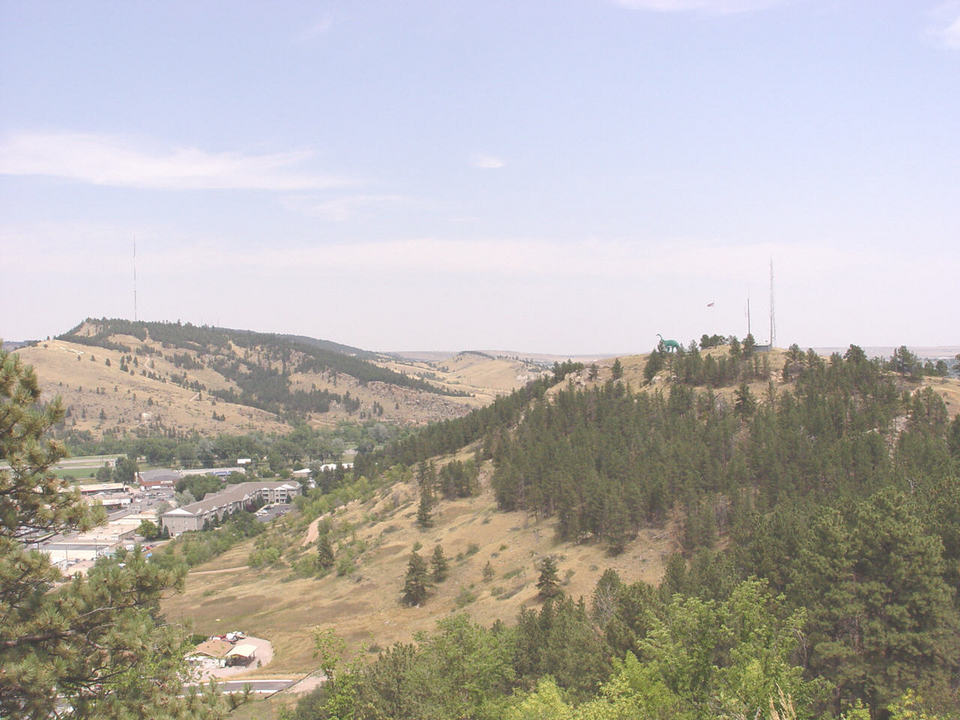 Rapid City, SD: Cowboy & Dinosaur Hill, RCSD