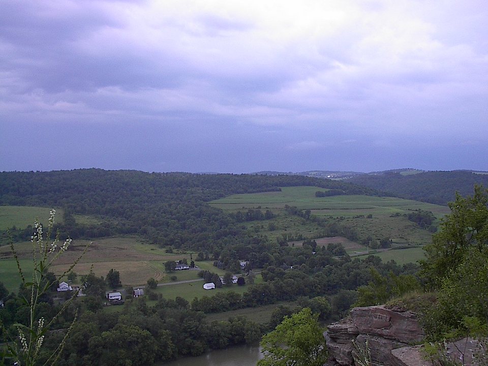 Laceyville, PA Overlooking Laceyville photo, picture, image