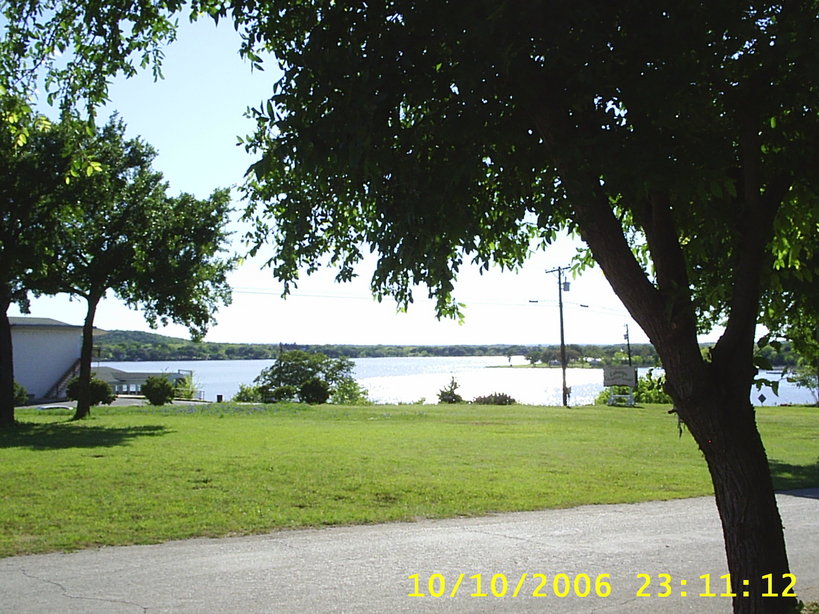 Lake Brownwood, TX view above hwy 279 looking west photo, picture