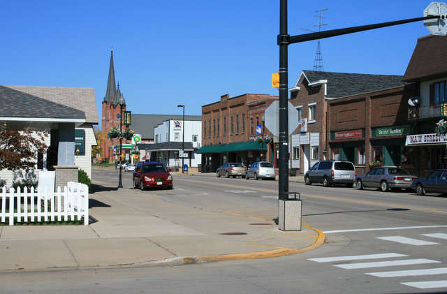Bloomer, WI: Main Street of Bloomer